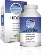 Bottle of Luminite<sup>®</sup> Sleep Support